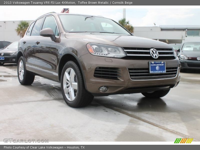 Toffee Brown Metallic / Cornsilk Beige 2013 Volkswagen Touareg VR6 FSI Lux 4XMotion