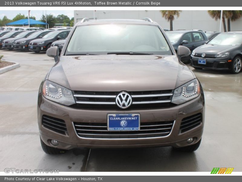 Toffee Brown Metallic / Cornsilk Beige 2013 Volkswagen Touareg VR6 FSI Lux 4XMotion
