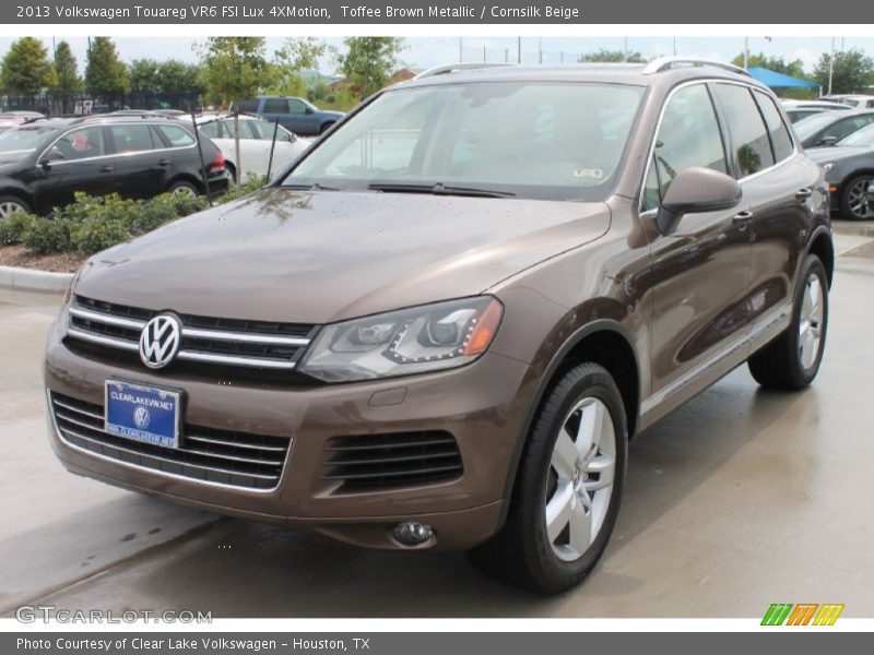 Toffee Brown Metallic / Cornsilk Beige 2013 Volkswagen Touareg VR6 FSI Lux 4XMotion