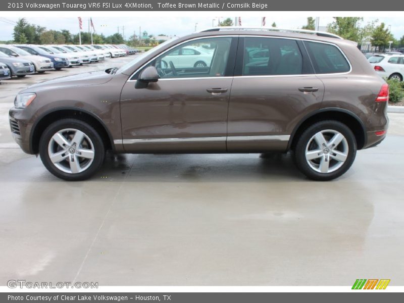 Toffee Brown Metallic / Cornsilk Beige 2013 Volkswagen Touareg VR6 FSI Lux 4XMotion