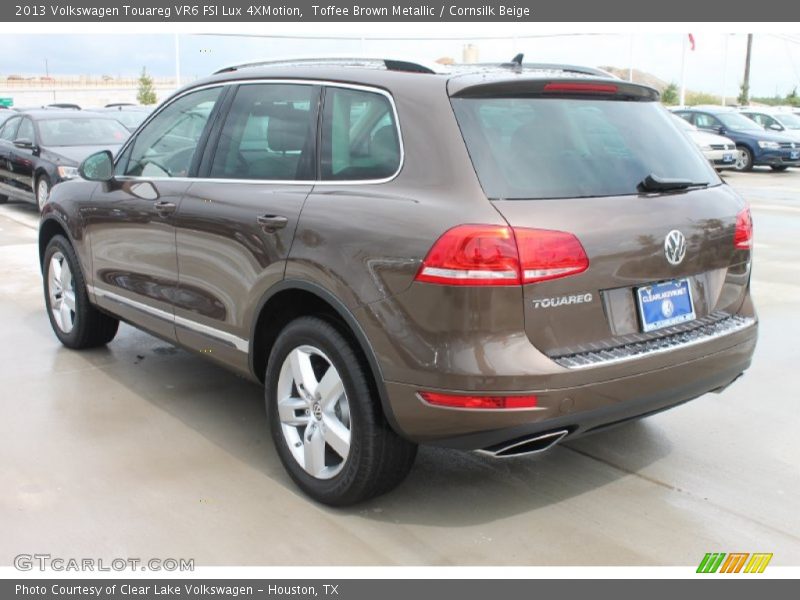 Toffee Brown Metallic / Cornsilk Beige 2013 Volkswagen Touareg VR6 FSI Lux 4XMotion