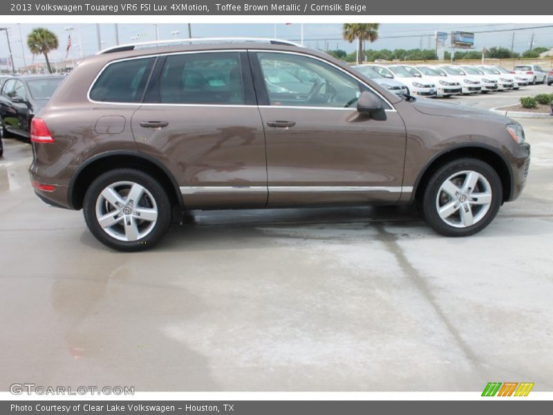 Toffee Brown Metallic / Cornsilk Beige 2013 Volkswagen Touareg VR6 FSI Lux 4XMotion