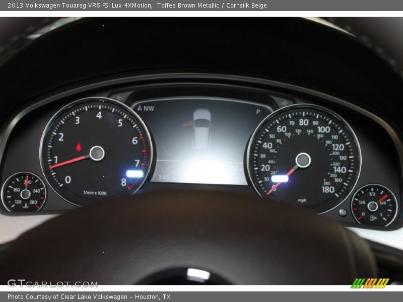 Toffee Brown Metallic / Cornsilk Beige 2013 Volkswagen Touareg VR6 FSI Lux 4XMotion