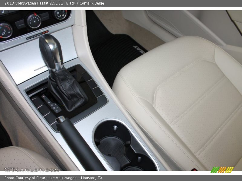 Black / Cornsilk Beige 2013 Volkswagen Passat 2.5L SE