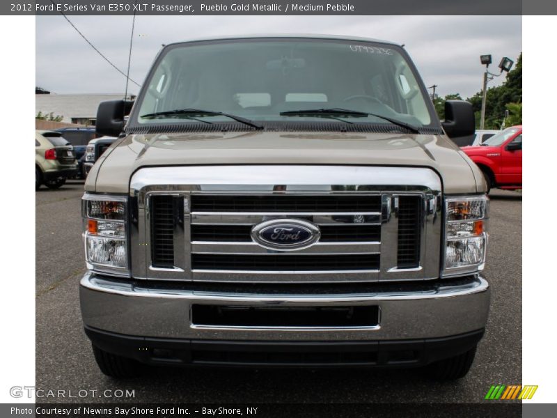 Pueblo Gold Metallic / Medium Pebble 2012 Ford E Series Van E350 XLT Passenger