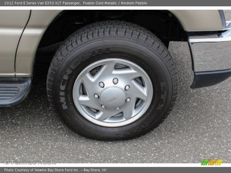 Pueblo Gold Metallic / Medium Pebble 2012 Ford E Series Van E350 XLT Passenger