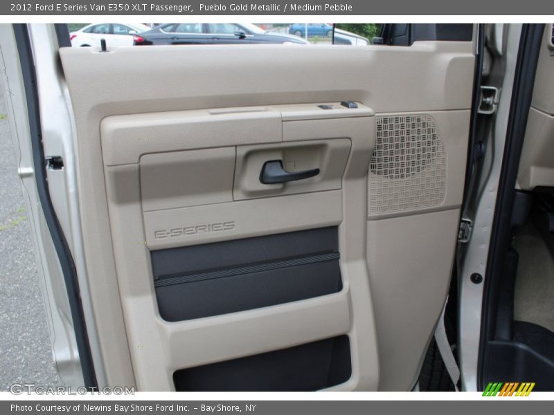 Pueblo Gold Metallic / Medium Pebble 2012 Ford E Series Van E350 XLT Passenger