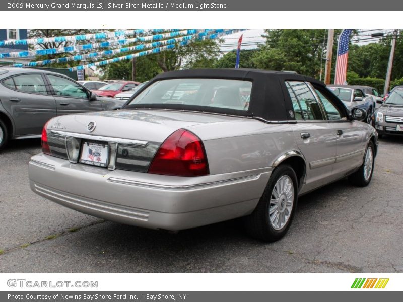 Silver Birch Metallic / Medium Light Stone 2009 Mercury Grand Marquis LS