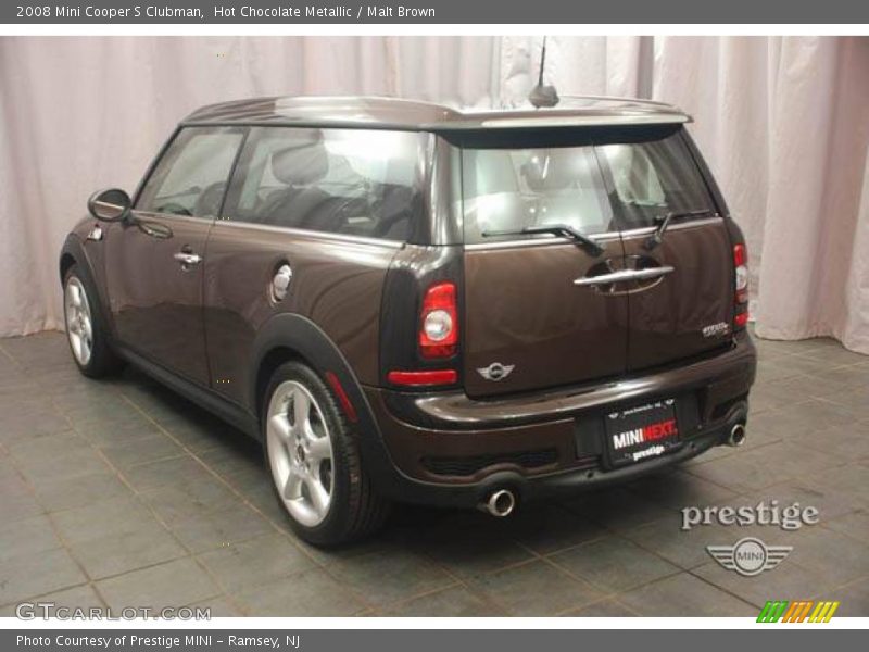 Hot Chocolate Metallic / Malt Brown 2008 Mini Cooper S Clubman