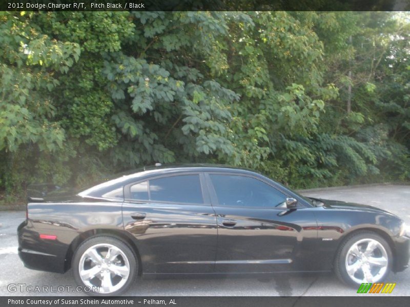 Pitch Black / Black 2012 Dodge Charger R/T