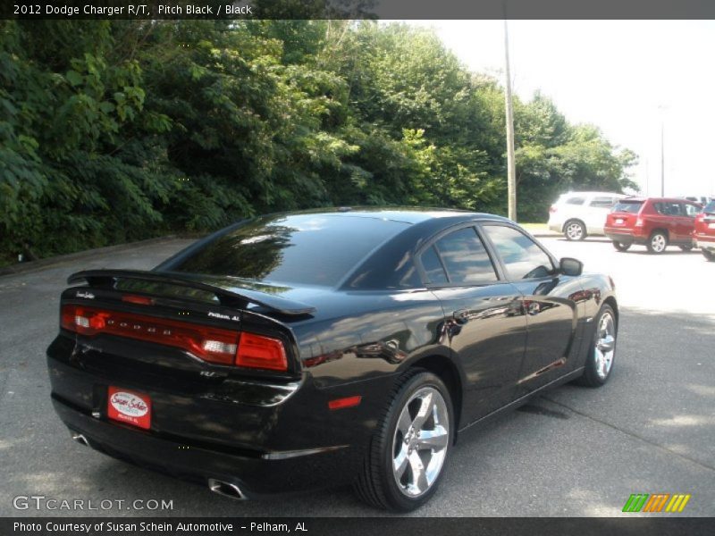 Pitch Black / Black 2012 Dodge Charger R/T