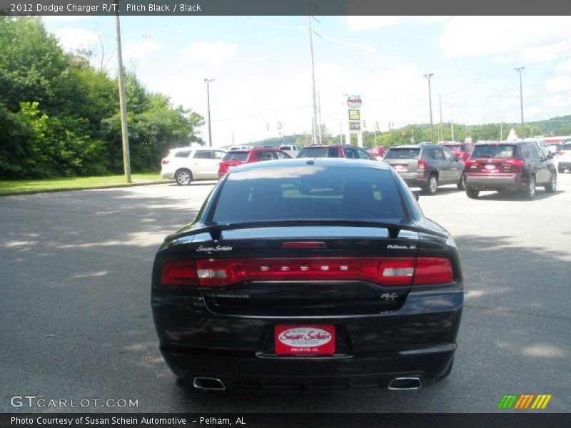 Pitch Black / Black 2012 Dodge Charger R/T