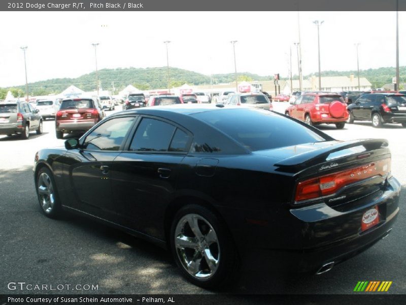 Pitch Black / Black 2012 Dodge Charger R/T