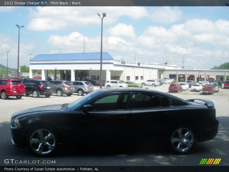 Pitch Black / Black 2012 Dodge Charger R/T