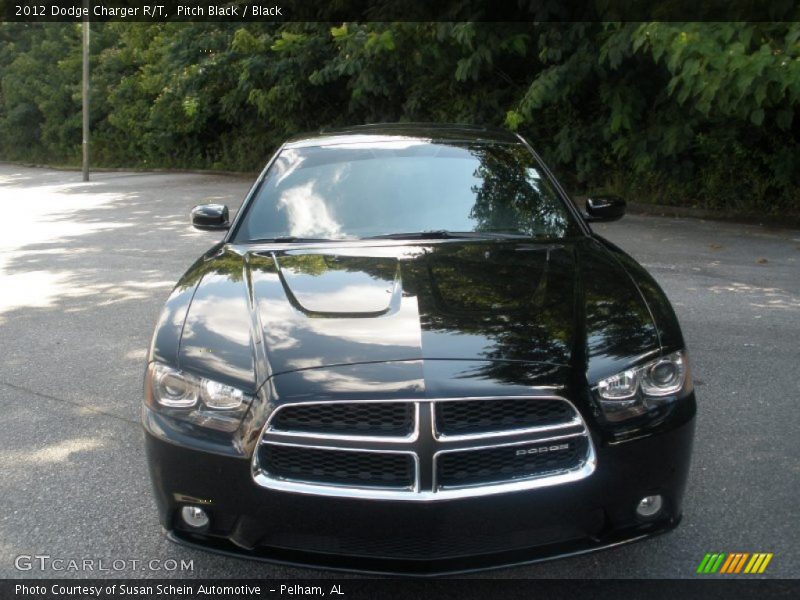 Pitch Black / Black 2012 Dodge Charger R/T