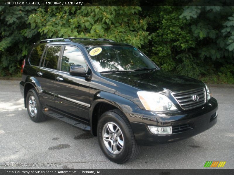 Black Onyx / Dark Gray 2008 Lexus GX 470