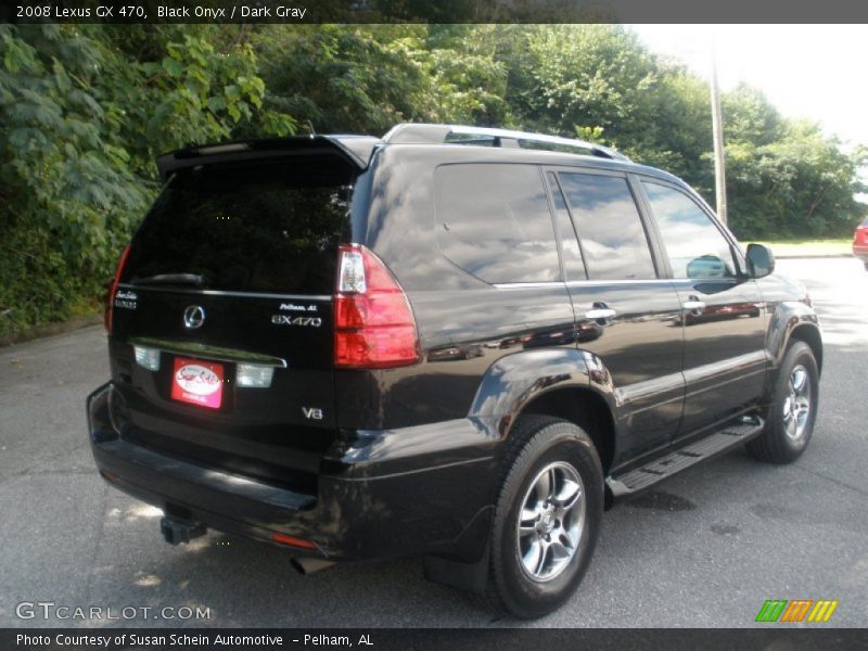 Black Onyx / Dark Gray 2008 Lexus GX 470