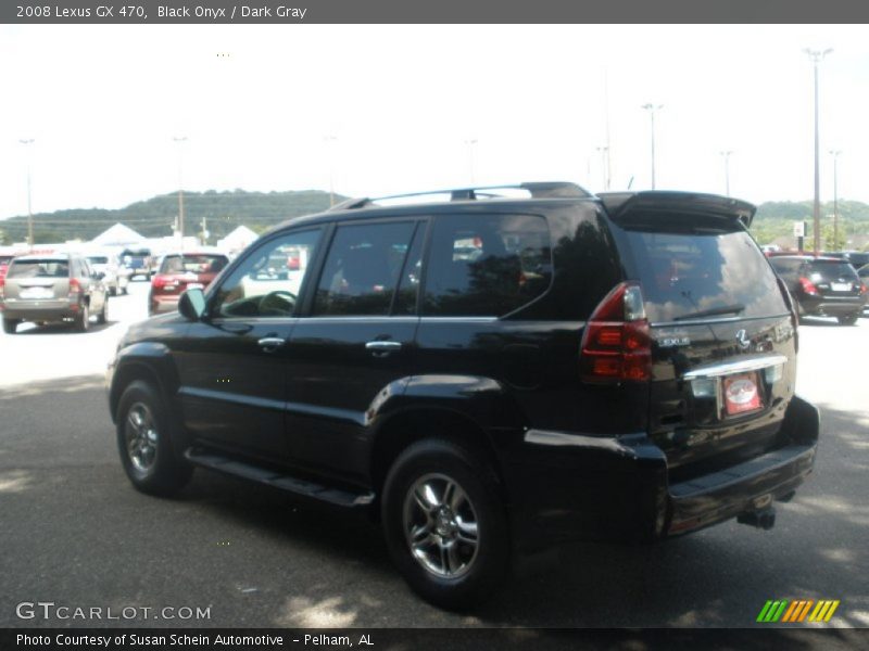 Black Onyx / Dark Gray 2008 Lexus GX 470
