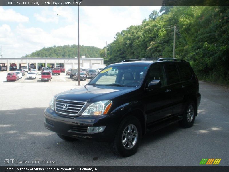 Black Onyx / Dark Gray 2008 Lexus GX 470