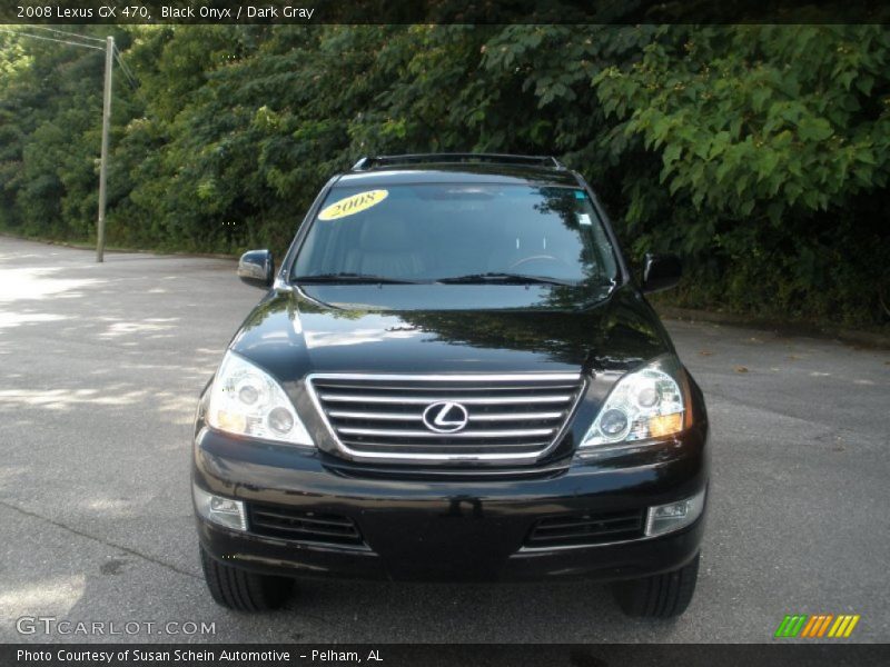 Black Onyx / Dark Gray 2008 Lexus GX 470