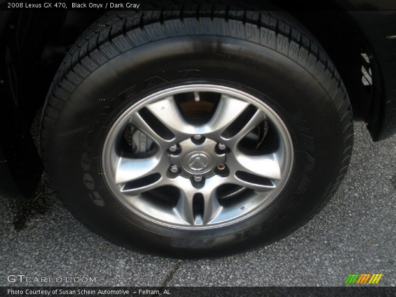 Black Onyx / Dark Gray 2008 Lexus GX 470