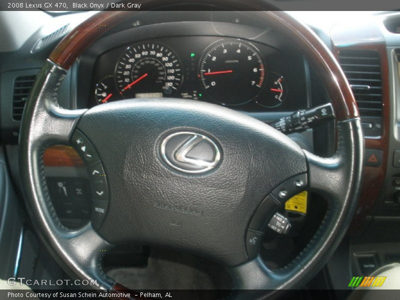 Black Onyx / Dark Gray 2008 Lexus GX 470