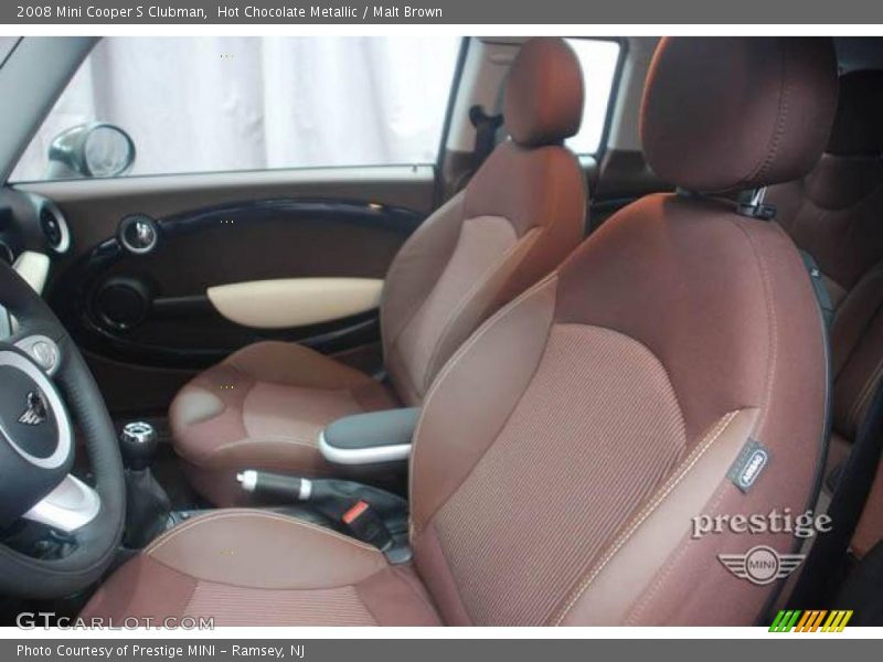 Hot Chocolate Metallic / Malt Brown 2008 Mini Cooper S Clubman