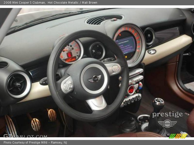 Hot Chocolate Metallic / Malt Brown 2008 Mini Cooper S Clubman