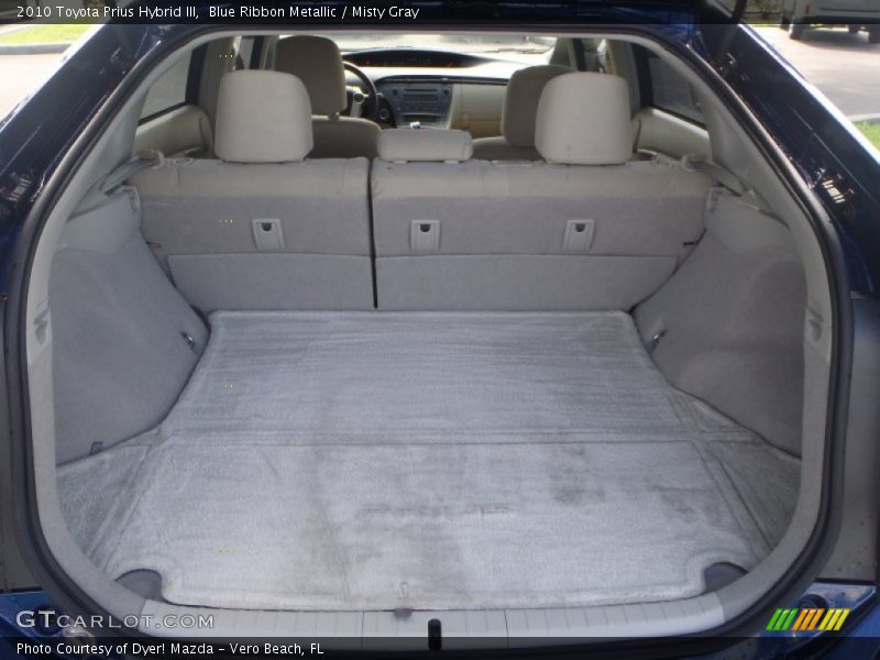 Blue Ribbon Metallic / Misty Gray 2010 Toyota Prius Hybrid III