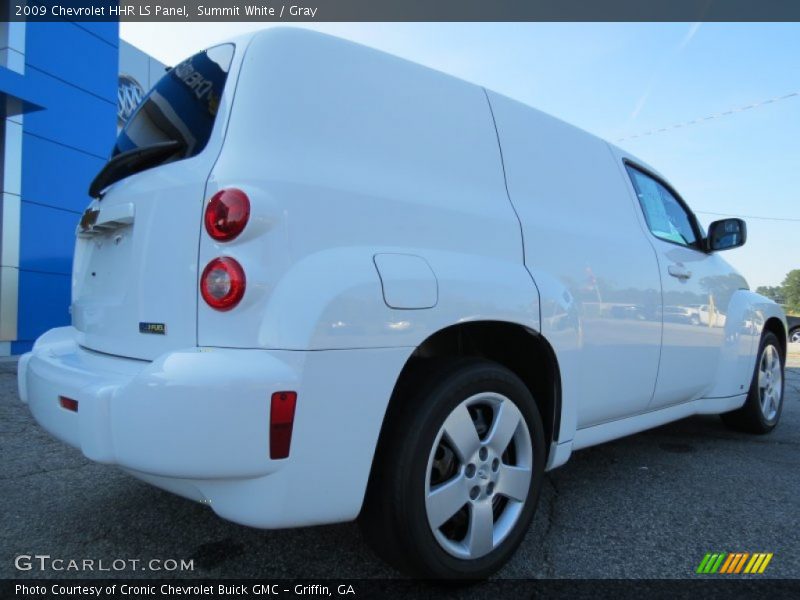 Summit White / Gray 2009 Chevrolet HHR LS Panel