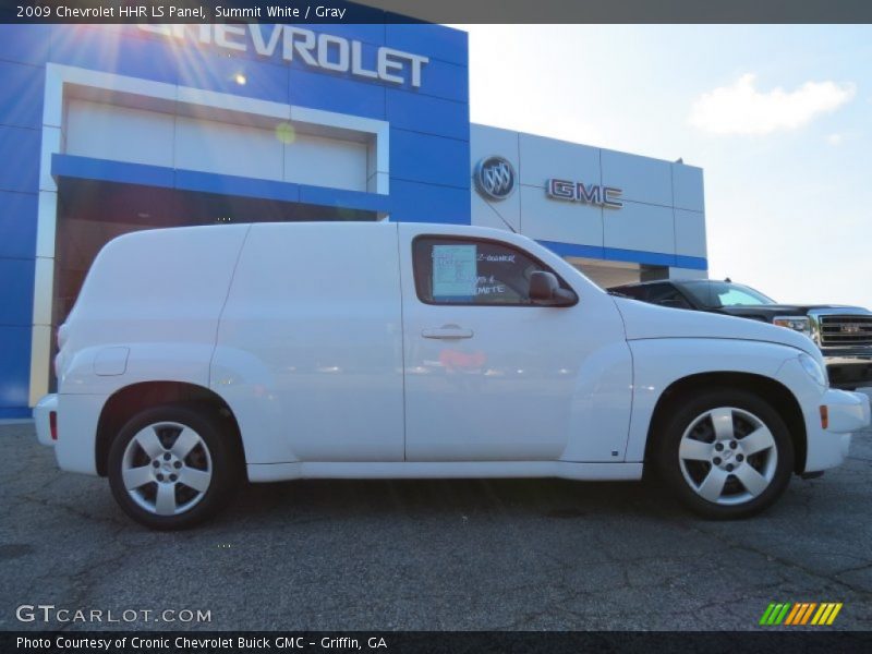 Summit White / Gray 2009 Chevrolet HHR LS Panel