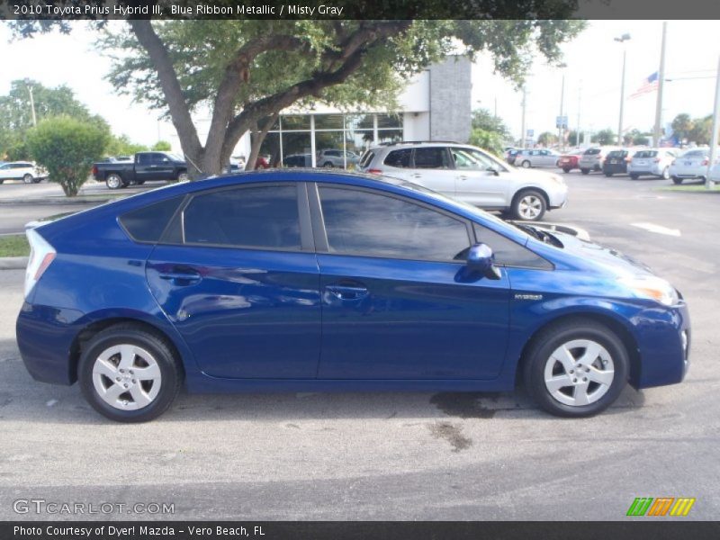 Blue Ribbon Metallic / Misty Gray 2010 Toyota Prius Hybrid III