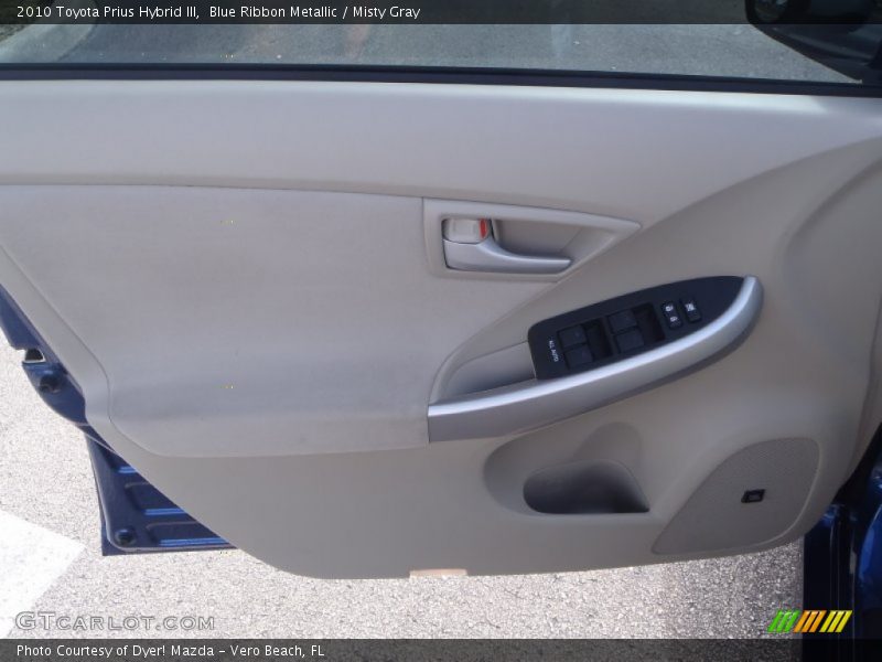 Blue Ribbon Metallic / Misty Gray 2010 Toyota Prius Hybrid III