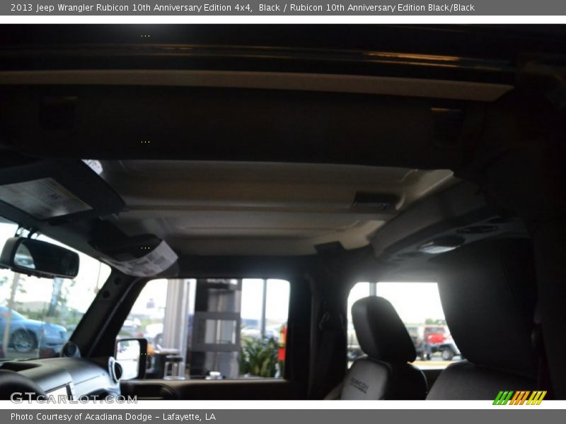 Black / Rubicon 10th Anniversary Edition Black/Black 2013 Jeep Wrangler Rubicon 10th Anniversary Edition 4x4