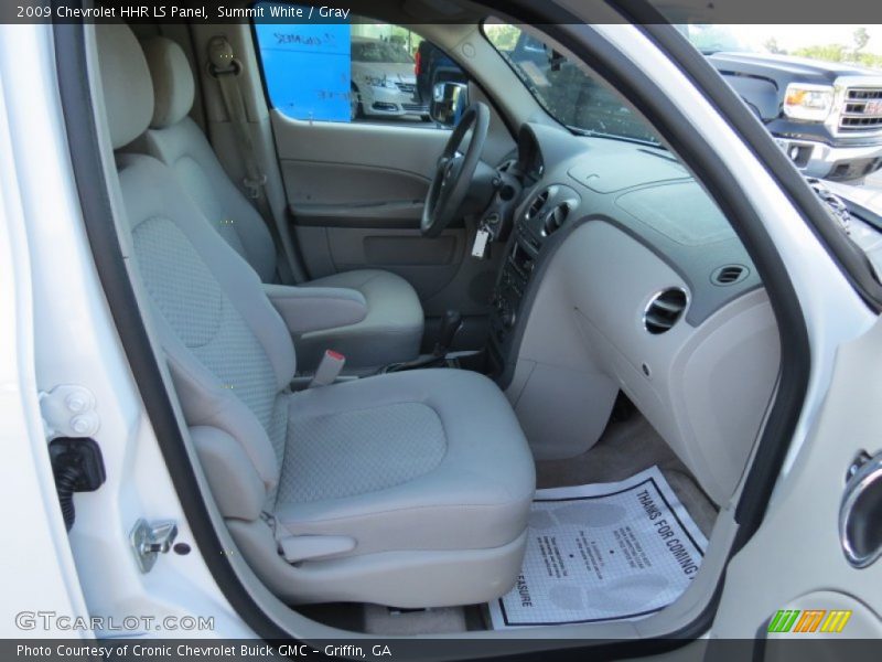 Summit White / Gray 2009 Chevrolet HHR LS Panel