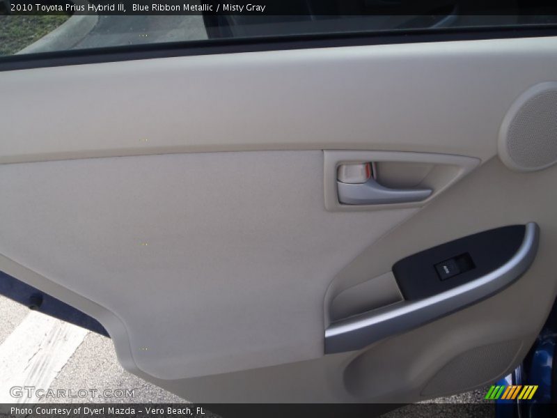Blue Ribbon Metallic / Misty Gray 2010 Toyota Prius Hybrid III