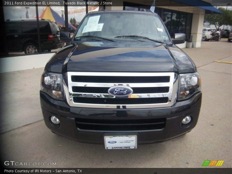 Tuxedo Black Metallic / Stone 2011 Ford Expedition EL Limited