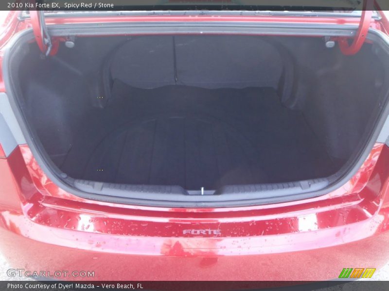 Spicy Red / Stone 2010 Kia Forte EX
