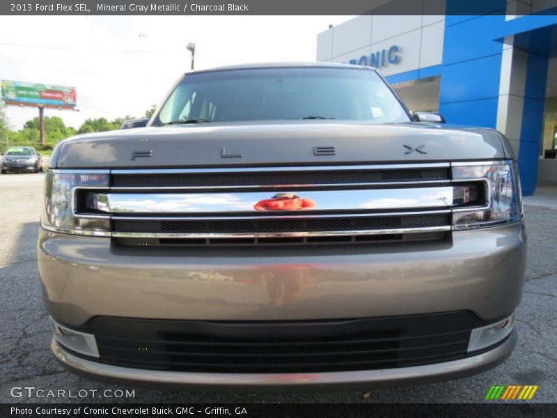 Mineral Gray Metallic / Charcoal Black 2013 Ford Flex SEL