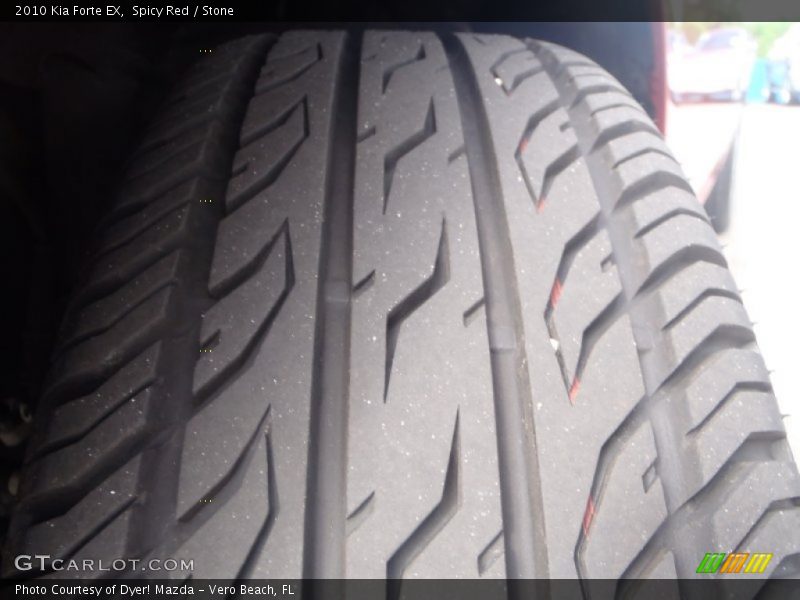 Spicy Red / Stone 2010 Kia Forte EX