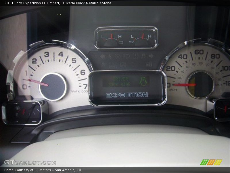 Tuxedo Black Metallic / Stone 2011 Ford Expedition EL Limited