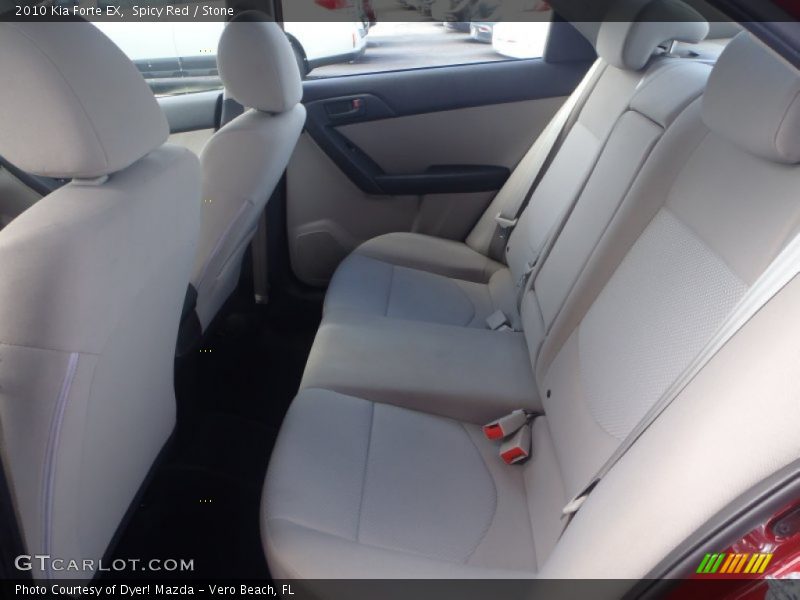 Spicy Red / Stone 2010 Kia Forte EX