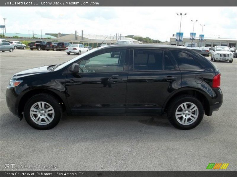 Ebony Black / Medium Light Stone 2011 Ford Edge SE