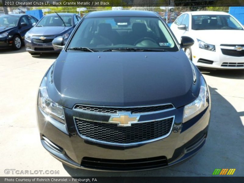 Black Granite Metallic / Jet Black 2013 Chevrolet Cruze LT