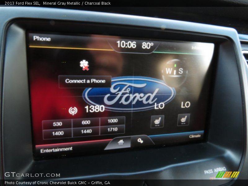 Mineral Gray Metallic / Charcoal Black 2013 Ford Flex SEL