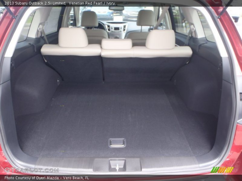 Venetian Red Pearl / Ivory 2013 Subaru Outback 2.5i Limited