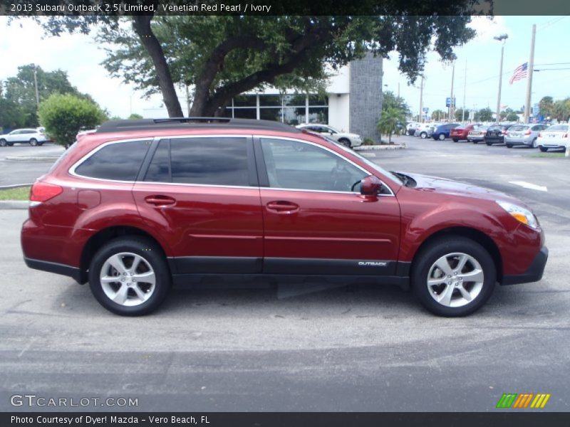  2013 Outback 2.5i Limited Venetian Red Pearl
