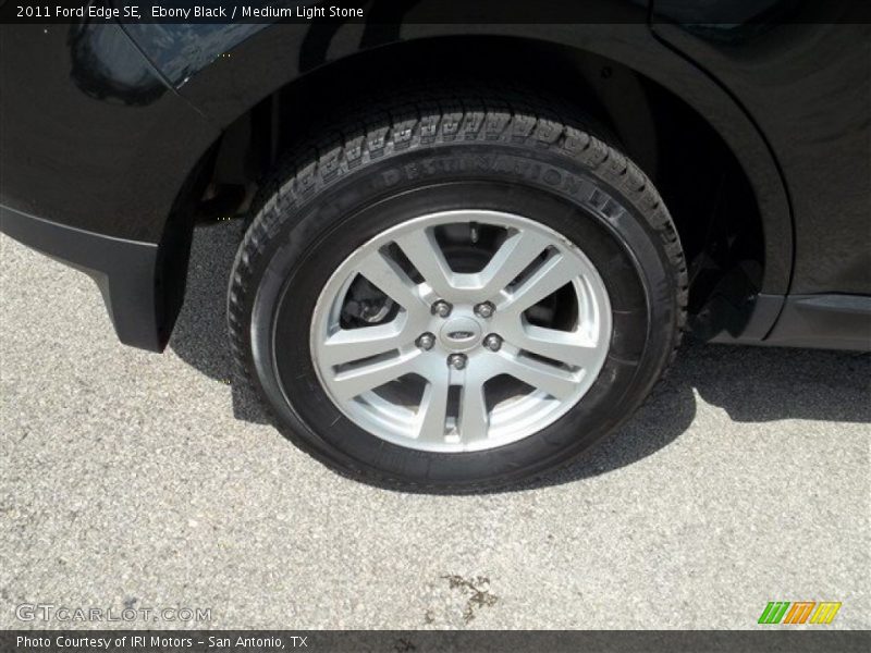 Ebony Black / Medium Light Stone 2011 Ford Edge SE