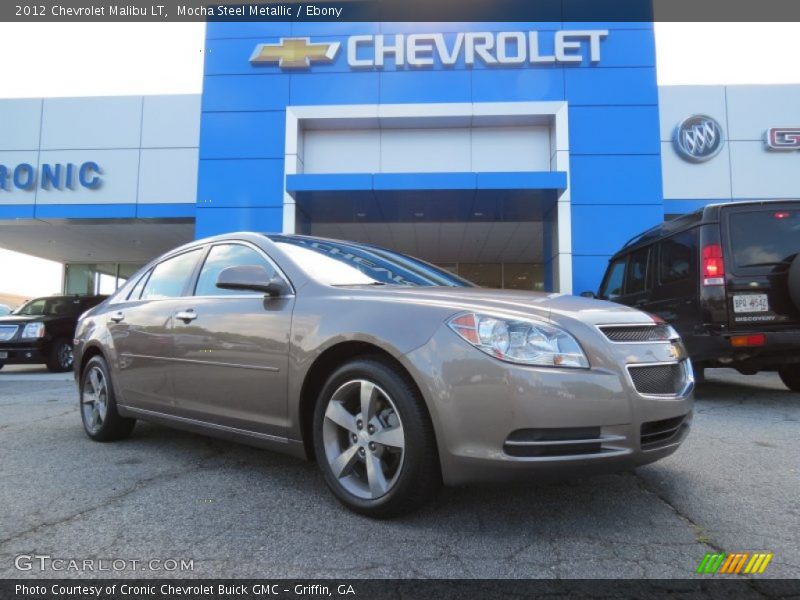 Mocha Steel Metallic / Ebony 2012 Chevrolet Malibu LT