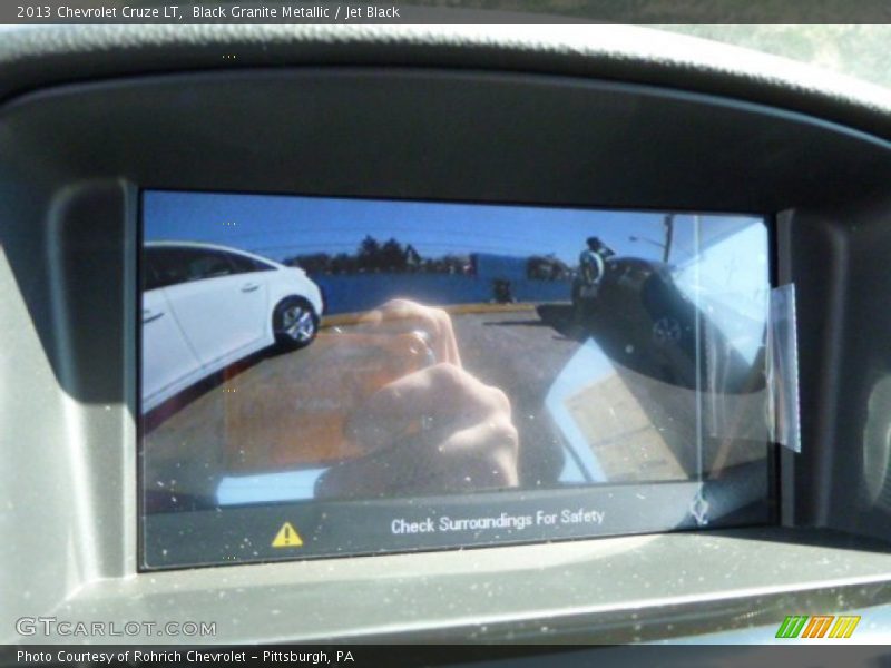 Black Granite Metallic / Jet Black 2013 Chevrolet Cruze LT
